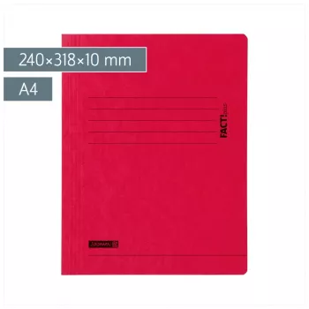 BRUNNEN FACT!plus Legal Folder DIN A4 Czerwony