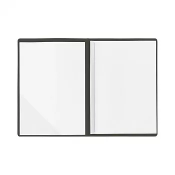 BRUNNEN Application Folder Lines DIN A4 Czarny