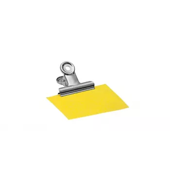 WEDO 64 21350 Spinacz biurowy ze stali niklowanej, srebrny, 50 mm, 100 sztuk