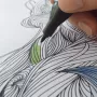 Podkładka biurkowa SIGEL Relax HO570, czarno-biała, 595 x 410 mm