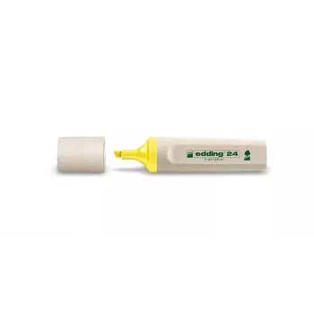 edding 24 EcoLine zakreślacz, żółty, końcówka ścięta 2-5 mm, 10 sztuk