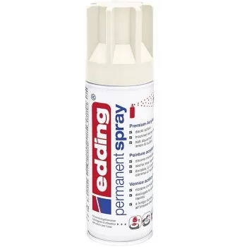 EDDING Premium 5200 Acrylic Spray Paint - Cream White - 200 ml