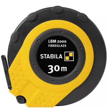 STABILA LBM 2000 Taśma z włókna szklanego w zamkniętej obudowie 30 m
