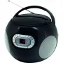 Soundmaster SCD5800BL Przenośny Odtwarzacz CD Radio Boombox z Magnetofonem, USB, Radiem FM, Mikrofonem - Niebieski