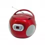 SOUNDMASTER SCD5100WE Biały Boombox CD z radiem FM, odtwarzaczem kaset, USB i AUX