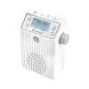 Soundmaster DAB60WE Socket Radio DAB+, FM, Bluetooth, USB Hands-free Function, Splash-proof, White