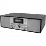 Soundmaster DAB980SW Black Music Centre DAB+/FM-RDS CD USB Bluetooth Odtwarzacz Audiobooków z Kasety i Gramofonem