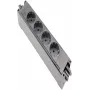 HELOS Power Strip GST18 Compatible 4-Way CEE7/3 Black