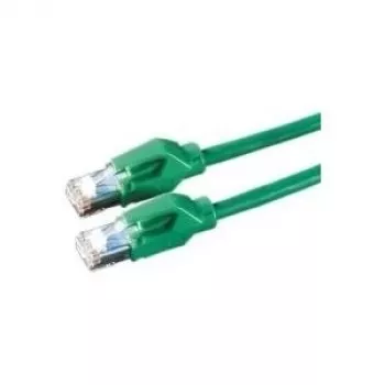 Draka Secomp DRAKA UC400 S27 Cat6 FTP Patch Cable, Green, 2m