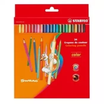 STABILO Color Colouring Pencils - Assorted Colours - 24 Pack