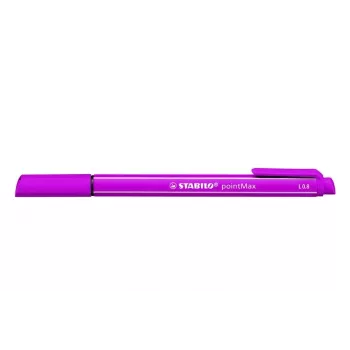 STABILO pointMAX Felt-Tip Pen - Pink - Medium - 0,8 mm - Water-Based Ink - Nylon Felt Tip