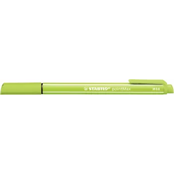 Zestaw pisaków STABILO pointMax Fineliner - 24 kolory asortymentowe - 0,8 mm końcówka włóknista - tusz na bazie wody