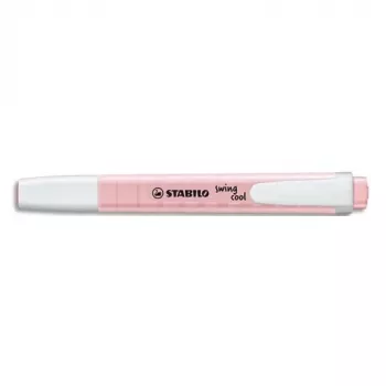 STABILO Swing Cool Pastel Highlighter - Pastel Pink - 1 sztuka - końcówka dłutowa - szerokość linii 1-4 mm