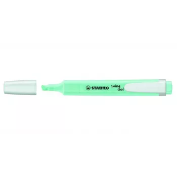 STABILO Swing Cool Pastel Highlighter Turkusowy Końcówka Dłutowa 1-4 mm 1 Sztuka