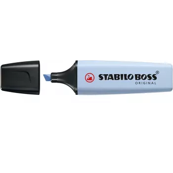 Zakreślacz STABILO Boss Original Pastel - Cloudy Blue - 1 sztuka - końcówka dłutowana - 2 mm / 5 mm