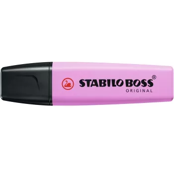 STABILO Boss Original Pastel Highlighter - Frozen Fuchsia - Chisel Tip - 1 sztuka