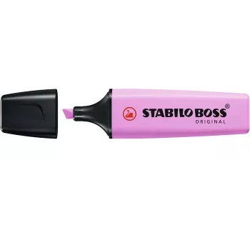 STABILO Boss Original Pastel Highlighter - Frozen Fuchsia - Chisel Tip - 1 sztuka