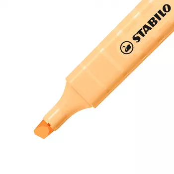 STABILO swing cool Pastel Zakreślacz - Pomarańczowy - Końcówka dłutowa - 1 mm / 4 mm - Pojedynczy