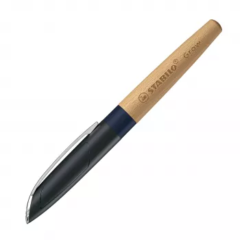 STABILO Wieczne pióro neutralne dla klimatu Grow - Blueberry Blue / Beech
