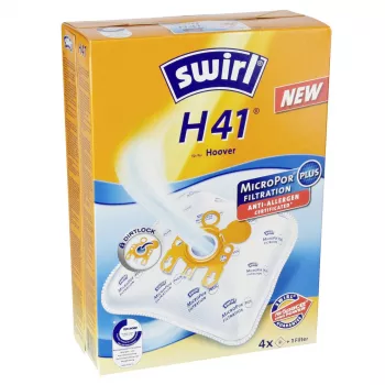 Worki do odkurzacza Swirl H 41 MicroPor Plus AntiBac (4 worki + 1 filtr)