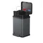 Hailo Öko duo Plus M Recycling Pedal Bin 32L Dark Grey Matt