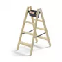 Hailo Master H80 2 x 4 Stopnie Dwustronna Drabina Schodkowa
