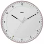 Braun BC17PW Zegar ścienny kwarcowy analogowy cichy mechanizm 30 cm Biały