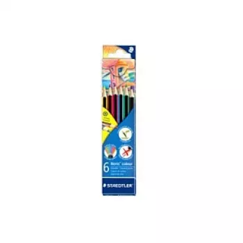 Kredki kolorowe STAEDTLER Noris colour 185 - Zestaw 6 sztuk, kolory mieszane