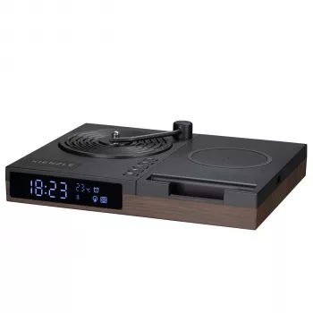 KIENZLE Budzik z głośnikiem Bluetooth i ładowarką bezprzewodową (15344)