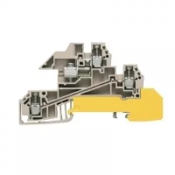 Weidmüller Listwa zaciskowa przelotowa, beżowa, 2,5 mm², 24 A, 50 sztuk