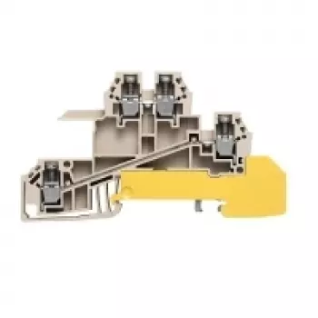 Weidmüller Listwa przelotowa, połączenie śrubowe, 2,5 mm², 800 V, 24 A, beżowa, 50 sztuk