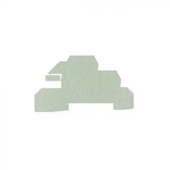 Weidmüller WAP WDL2.5/S Płyta końcowa - Szary - 1,5 mm - 20 sztuk