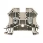Weidmüller Listwa zaciskowa przelotowa, PUSH IN, 10 mm², 57 A, 1000 V, beżowa, 50 sztuk