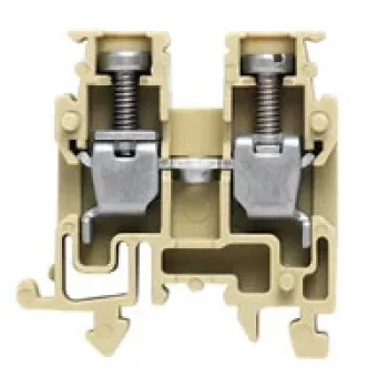 Weidmüller Listwa przelotowa, połączenie śrubowe, 2,5 mm², 800 V, 24 A, ciemny beż, szyna DIN TS 35