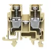 Weidmüller Listwa przelotowa, połączenie śrubowe, 2,5 mm², 800 V, 24 A, ciemny beż, szyna DIN TS 35