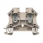Weidmüller Listwa zaciskowa przelotowa, połączenie śrubowe, 800 V, 41 A, 6 mm², beżowa, 100 sztuk