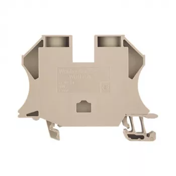 Weidmüller 1040400000 - 16 mm² Zacisk śrubowy, 1000 V, 76 A, Szyna DIN, Ciemny beż