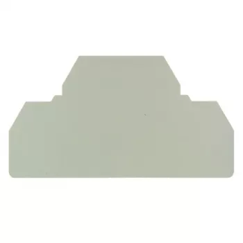 Weidmüller ZAP/TW ZDK2.5 Płyta końcowa, Wemid, Beżowa, 1,5 mm, 20 sztuk