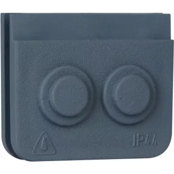 HEINRICH KOPP BlueElectric Przepust kablowy 2-drożny Szary 321628004