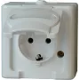 HEINRICH KOPP Gniazdo Schuko 1-bieg. Natynkowe Bryzgoszczelne IP44 Biel Arktyczna 16A 250V (103302007)