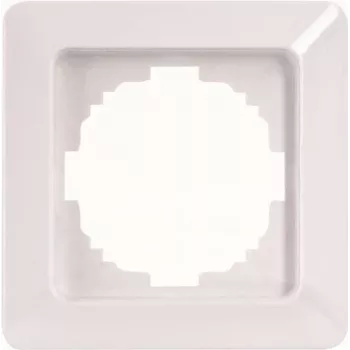 Heinrich Kopp HK02 Ramka 1-gniazdowa Arctic White