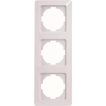 Heinrich Kopp KOPP HK02 Ramka 3-gniazdowa Arctic White