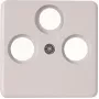 Heinrich Kopp Objekt 2002 Antenna Socket Cover Plate TV/RF/Sat Alpine White