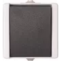 Heinrich Kopp 540656002 Przełącznik przełączny, montaż natynkowy, IP44, 10A, 250V, czarno-biały, termoplast, wzór Paris