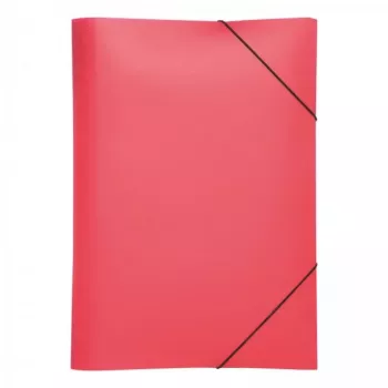 PAGNA PP 12 Presentation Folder - A4 - Polypropylene (PP) - Pink - Landscape - Snap Fastener