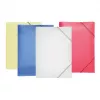 PAGNA Elastic Band Document Folder A3 PP 3 Flaps Orange