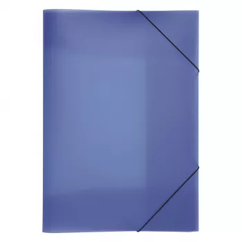 Pagna 21638-07 A3 Polipropylenowy Folder na Dokumenty Niebieski Gumka 5 Sztuk