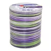C.E. PATTBERG Raffia Gift Ribbon Matte Purple/Green/White 3.0 mm x 50.0 m