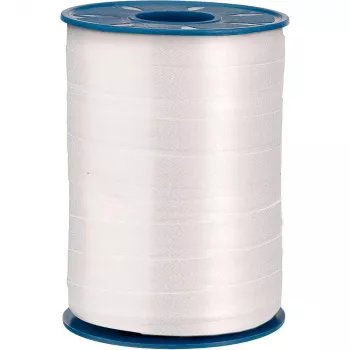 C.E. Pattberg Tasiemka prezentowa AMERICA matowa biała 10,0 mm x 250,0 m