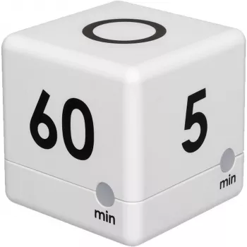 TFA 38.2032.02 Cube Timer Digital Biały/Szary